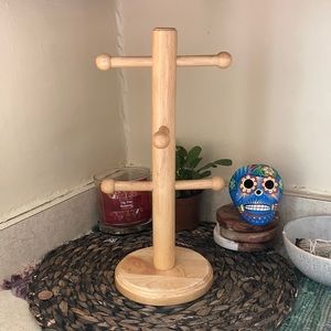 Boho Wooden Mug Holder